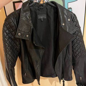 Mackage for Aritzia Leather Moto Jacket
